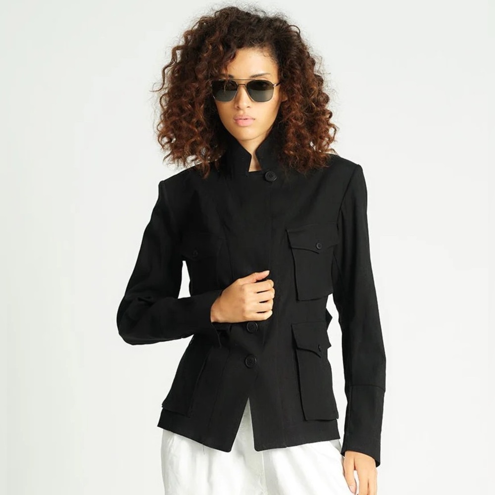 NWOT URBAN ZEN by Donna Karan UTILITY JACKET